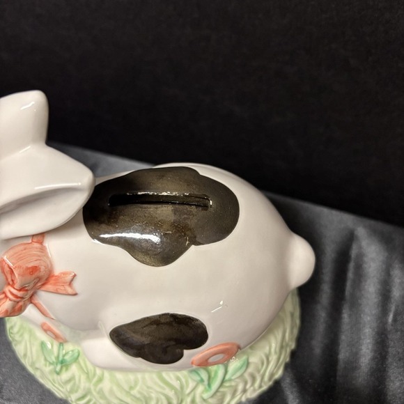Vintage 1970's Terragrafics Ceramic Bunny Bank - Picture 4 of 6